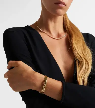 Suzanne Kalan Classic Milli 18kt gold bangle | Thumbnail 3