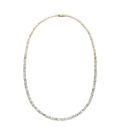 Suzanne Kalan 18kt gold tennis necklace with diamonds | Thumbnail 1 Suzanne Kalan 18kt gold tennis necklace with diamonds | Thumbnail 1