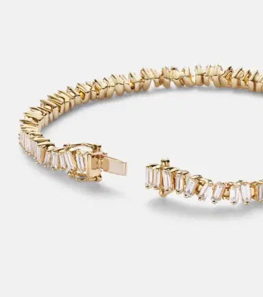 Suzanne Kalan 18kt gold bracelet with diamonds | Thumbnail 2