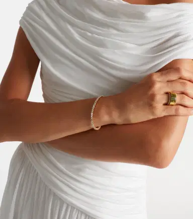 Suzanne Kalan 18kt gold bracelet with diamonds | Thumbnail 3