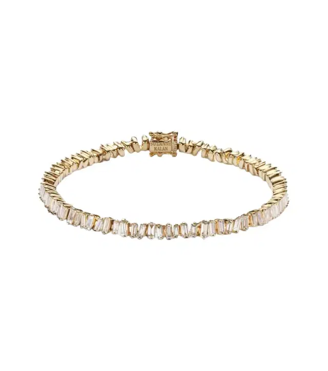 18kt gold bracelet with diamonds