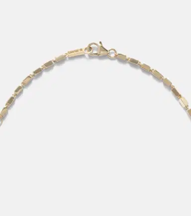 Suzanne Kalan Block-Chain 18kt gold necklace with diamonds | Thumbnail 3