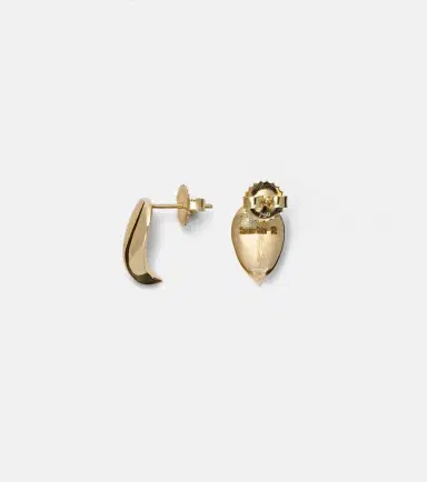 Suzanne Kalan Curved Claw 18kt gold earrings | Thumbnail 2