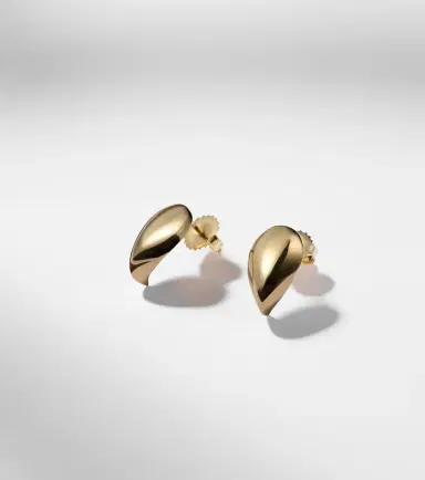 Suzanne Kalan Curved Claw 18kt gold earrings | Thumbnail 5