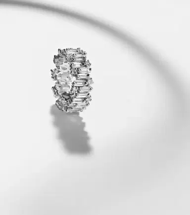 Suzanne Kalan Shimmer Audrey 18kt white gold ring with diamonds | Thumbnail 5 Suzanne Kalan Shimmer Audrey 18kt white gold ring with diamonds | Thumbnail 5