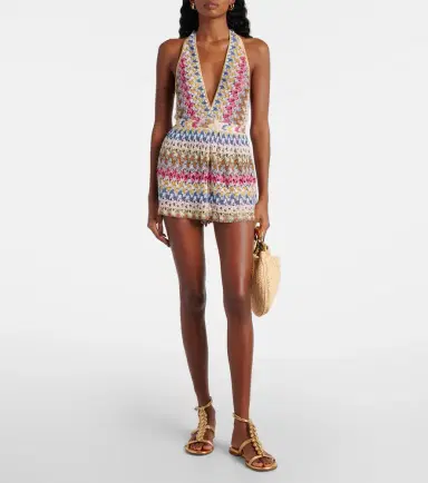 Missoni Zigzag lamé romper | Thumbnail 2