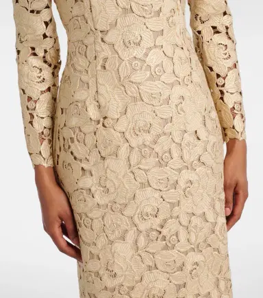Oscar de la Renta Floral lace gown | Thumbnail 3