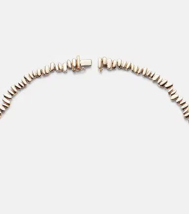 Suzanne Kalan Bold 18kt rose gold tennis necklace with pink sapphires and diamonds | Thumbnail 3 Suzanne Kalan Bold 18kt rose gold tennis necklace with pink sapphires and diamonds | Thumbnail 3