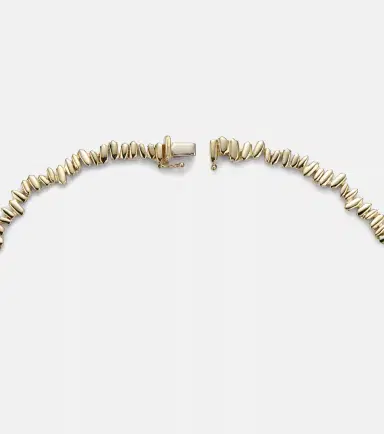 Suzanne Kalan 18kt gold tennis necklace with diamonds | Thumbnail 2 Suzanne Kalan 18kt gold tennis necklace with diamonds | Thumbnail 2