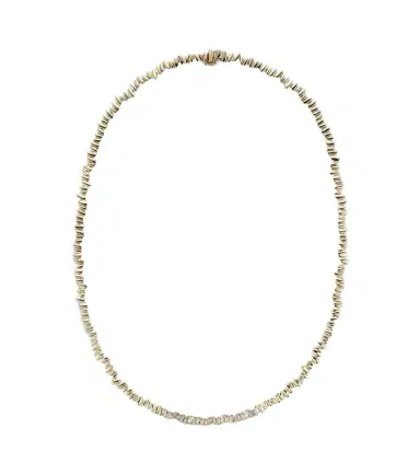 Suzanne Kalan 18kt gold tennis necklace with diamonds | Thumbnail 1 Suzanne Kalan 18kt gold tennis necklace with diamonds | Thumbnail 1