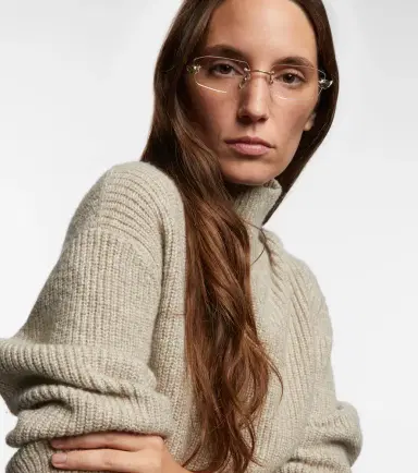 Cartier Eyewear Collection Panthère De Cartier rectangular glasses | Thumbnail 6