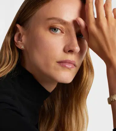 Suzanne Kalan 18kt gold earrings with diamonds | Thumbnail 3