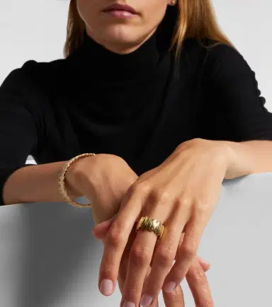 Suzanne Kalan Classic Milli 18kt gold ring | Thumbnail 4