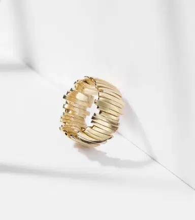 Suzanne Kalan Classic Milli 18kt gold ring | Thumbnail 5