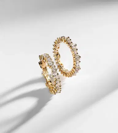 Suzanne Kalan Milli 18kt gold tech ring jackets with diamonds | Thumbnail 5 Suzanne Kalan Milli 18kt gold tech ring jackets with diamonds | Thumbnail 5