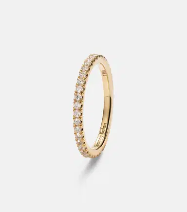 Suzanne Kalan Midi 18kt gold tech ring jackets with diamonds | Thumbnail 3 Suzanne Kalan Midi 18kt gold tech ring jackets with diamonds | Thumbnail 3