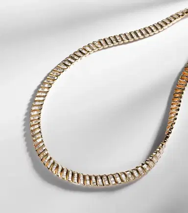 Anita Ko Zoe 18kt gold choker with diamonds | Thumbnail 5
