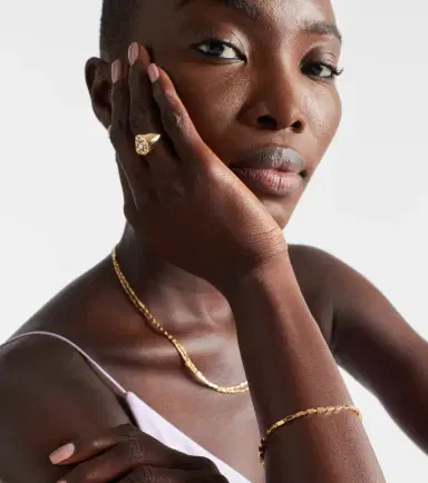 Suzanne Kalan Block-Chain Medium 18kt gold bracelet | Thumbnail 2