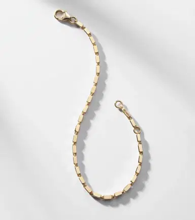Suzanne Kalan Block-Chain Medium 18kt gold bracelet | Thumbnail 4