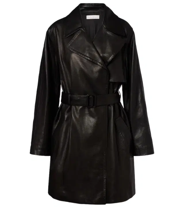 Siempra leather coat