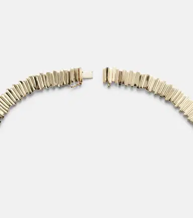 Suzanne Kalan 18kt gold tennis necklace | Thumbnail 2