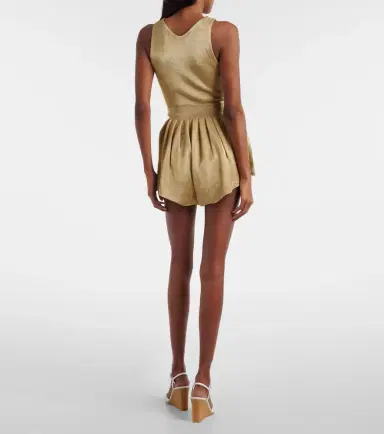 Alaïa Alaïa High-rise mesh shorts | Thumbnail 3