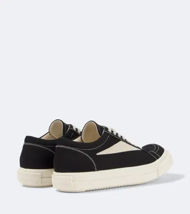 Rick Owens Vintage suede-trimmed canvas sneakers | Thumbnail 6 Rick Owens Vintage suede-trimmed canvas sneakers | Thumbnail 6
