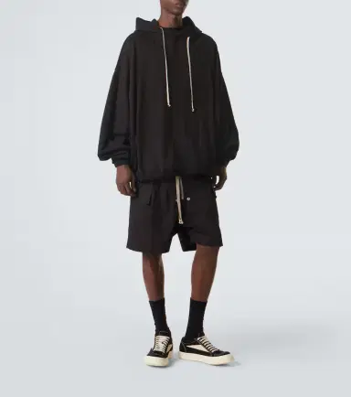 Rick Owens Vintage suede-trimmed canvas sneakers | Thumbnail 7 Rick Owens Vintage suede-trimmed canvas sneakers | Thumbnail 7