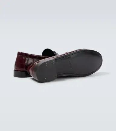 Saint Laurent Le Loafer eel leather penny loafers | Thumbnail 5 Saint Laurent Le Loafer eel leather penny loafers | Thumbnail 5