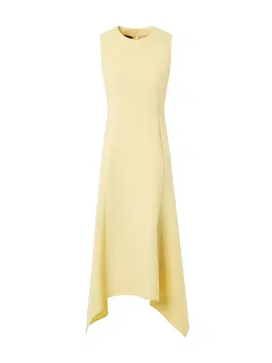 Akris Asymmetric Wool Crêpe Double-Face Midi Dress | Thumbnail 1 Akris Asymmetric Wool Crêpe Double-Face Midi Dress | Thumbnail 1