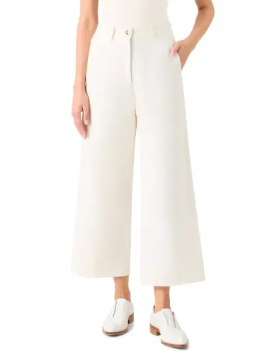Akris Finn Cropped Wide-Leg Pants | Thumbnail 2