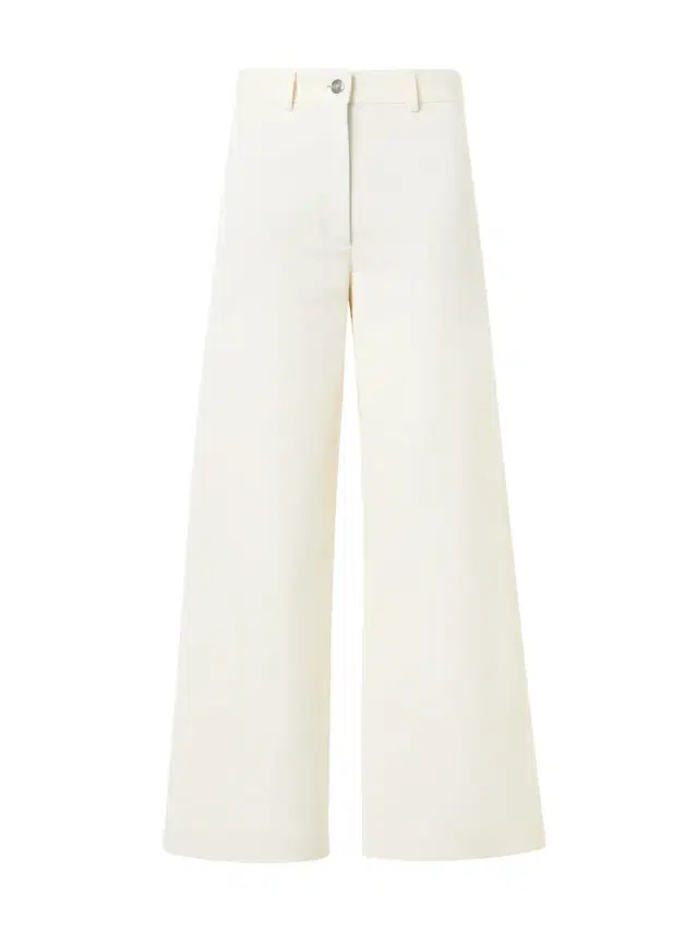 Finn Cropped Wide-Leg Pants