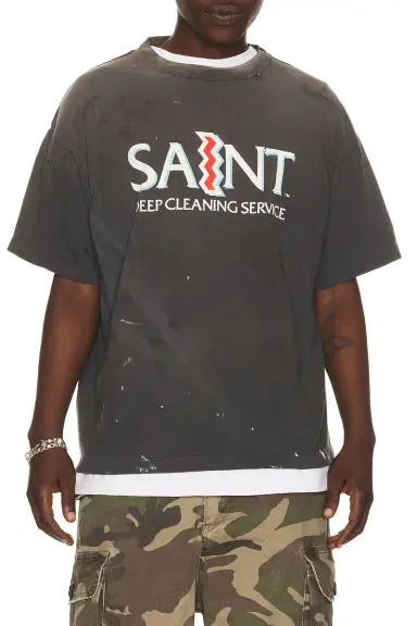 SAINT Mxxxxxx Saint Short Sleeve Tee | Thumbnail 1