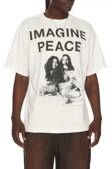SAINT Mxxxxxx Imagine Peace Short Sleeve Tee | Thumbnail 1