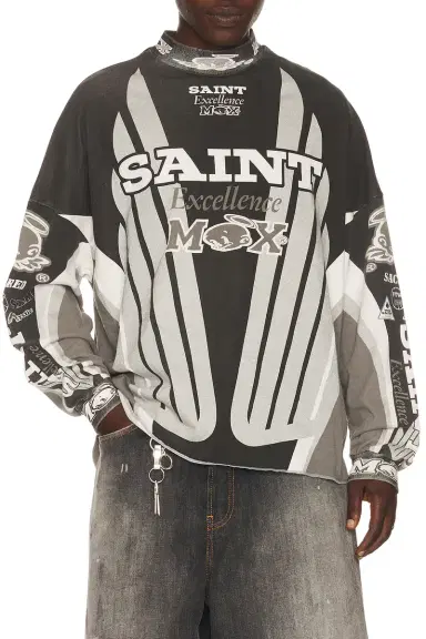 SAINT Mxxxxxx Saint Mx Long Sleeve Tee | Thumbnail 1