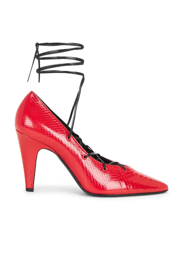 ALAÏA Lace Up Pump