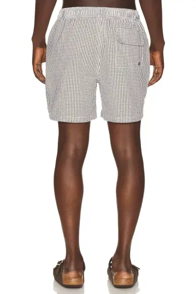 Barbour Gingham Seersucker Swim Short | Thumbnail 2