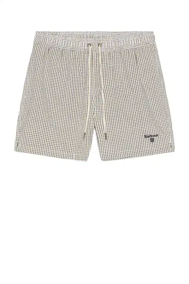 Barbour Gingham Seersucker Swim Short | Thumbnail 4