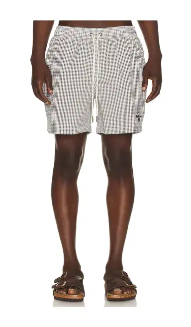 Barbour Gingham Seersucker Swim Short | Thumbnail 6