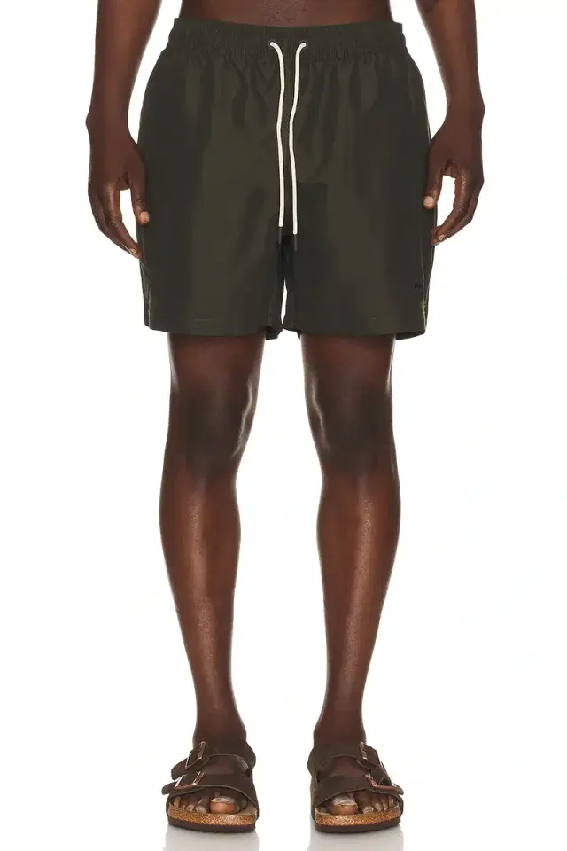 Water Reactive Tartan Swim Short