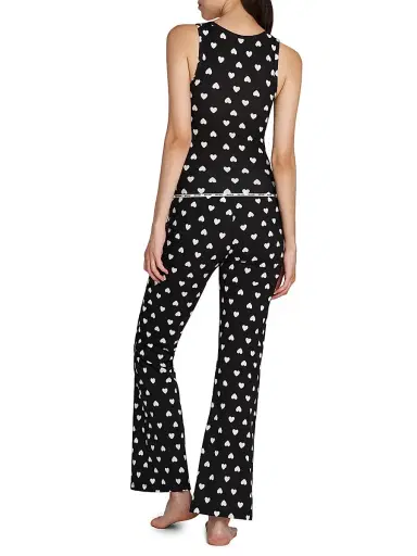 MOSCHINO Women's Heart-Print Pajamas | Thumbnail 4
