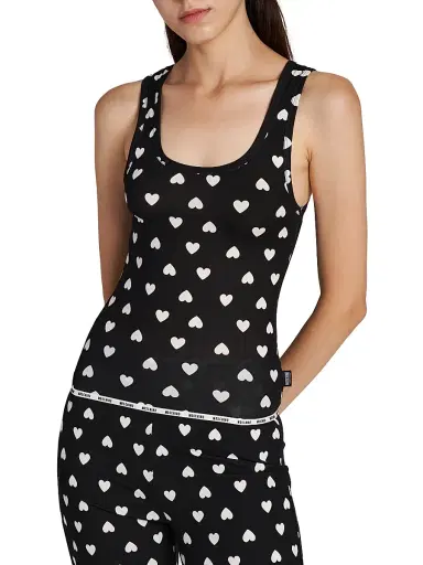 MOSCHINO Women's Heart-Print Pajamas | Thumbnail 6