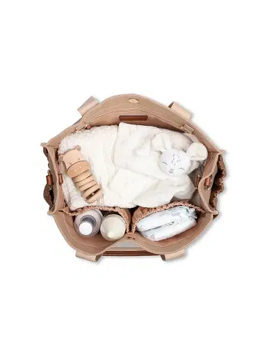 Chloé Canvas Changing Bag - Stone | Thumbnail 7 Chloé Canvas Changing Bag - Stone | Thumbnail 7