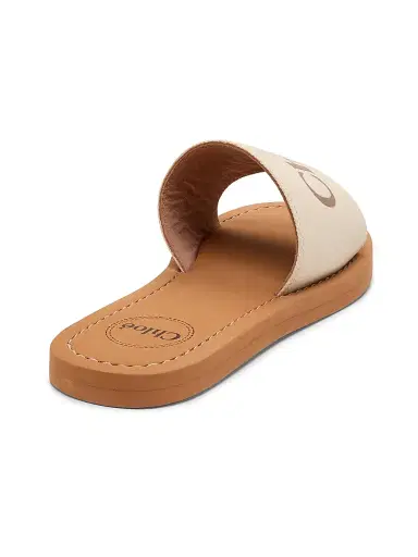 Chloé Baby Girl's, Little Girl's & Girl's Logo Canvas Sandals - Offwhite 10 (Toddler) | Thumbnail 2 Chloé Baby Girl's, Little Girl's & Girl's Logo Canvas Sandals - Offwhite 10 (Toddler) | Thumbnail 2