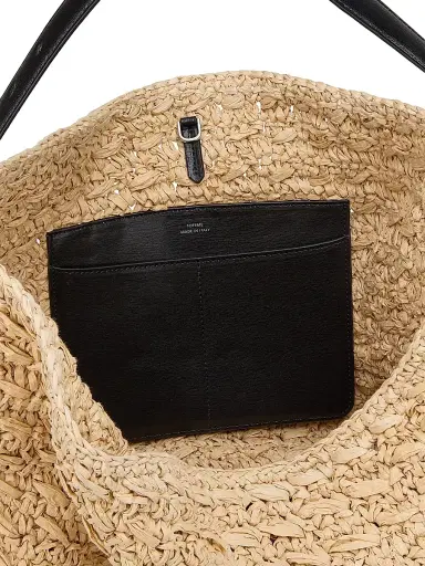 TOTEME Women's Raffia Tote Bag | Thumbnail 4