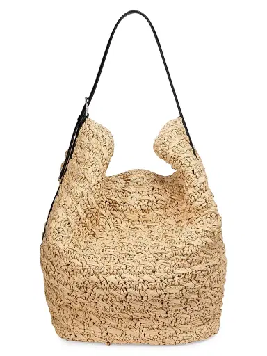 TOTEME Women's Raffia Tote Bag | Thumbnail 1
