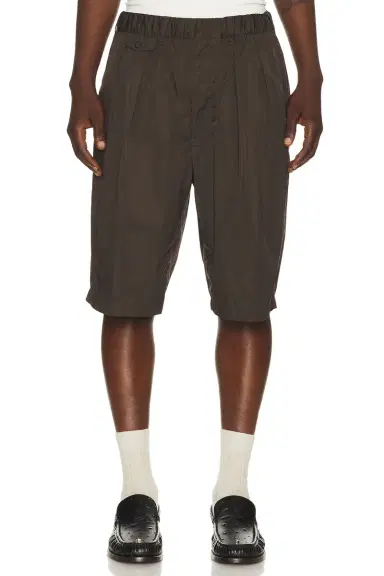 Beams Plus 2 Pleats Relax Shorts Nyco Twill | Thumbnail 1 Beams Plus 2 Pleats Relax Shorts Nyco Twill | Thumbnail 1