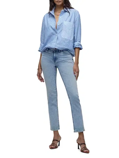 Hudson Jeans Women's Nico Straight Ankle Jeans - Motion - Size 34 | Thumbnail 2 Hudson Jeans Women's Nico Straight Ankle Jeans - Motion - Size 34 | Thumbnail 2