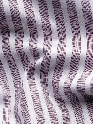 Eton Men's Signature Striped Twill Contemporary-Fit Shirt - Red - Size 18.5 | Thumbnail 3