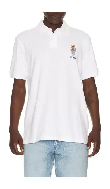Polo Ralph Lauren Short Sleeve Basic Mesh Novelty Summer Bear Polo | Thumbnail 6
